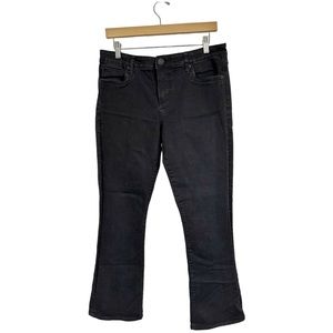 Kut from the Kloth Baby Bootcut Black Jeans Size 12 Short